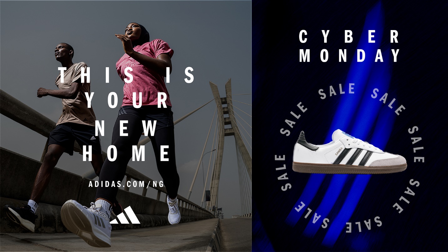 Adidas Launches Official Nigerian Website with Exclusive Cyber Monday Deals
