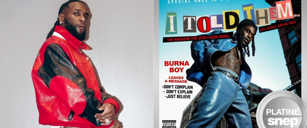 Burna Boy Makes History with 10 Platinum Singles in France