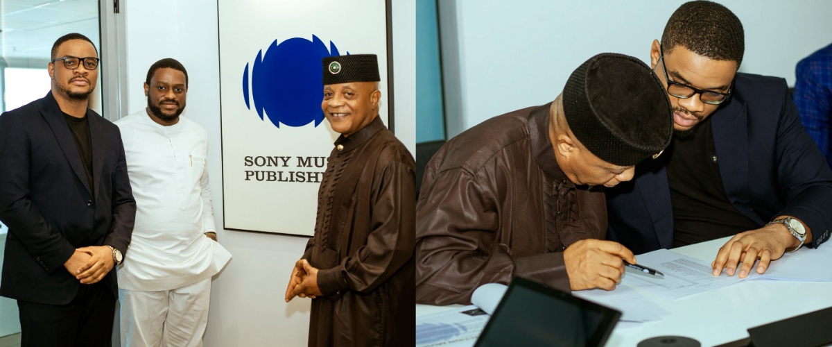 Bright Chimezie Signs with Sony Music West Africa After Davido Link-Up