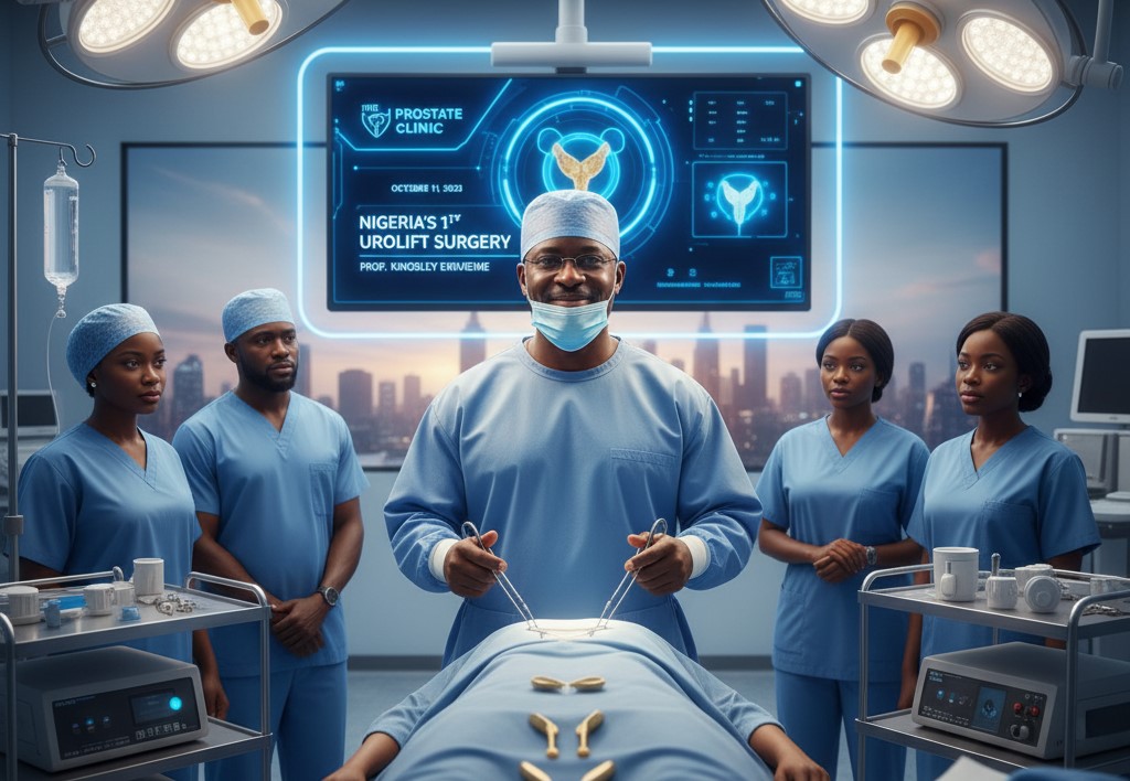 Nigeria Advances Healthcare with Inaugural UroLift Surgery to Reduce Medical Tourism