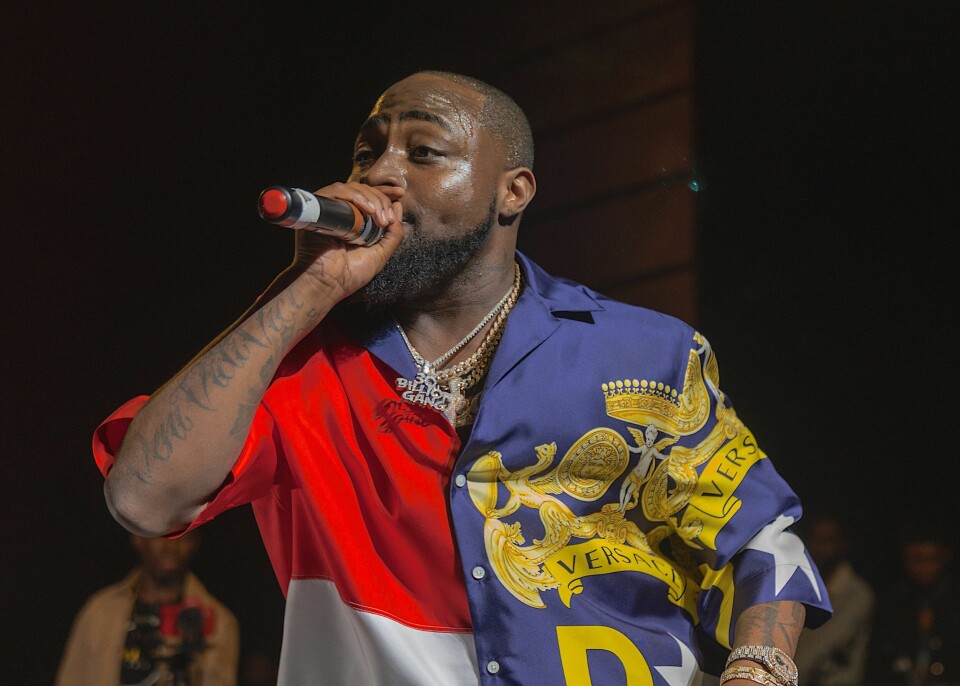 Nigerian superstar Davido, one of the artists with the top 10 Nigerian songs in 2025.